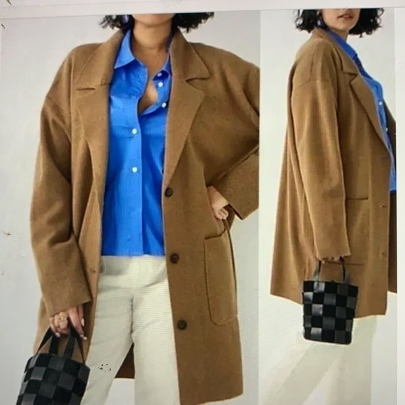 J Crew Collared Sweater-Jacket M - Picture 1 of 12